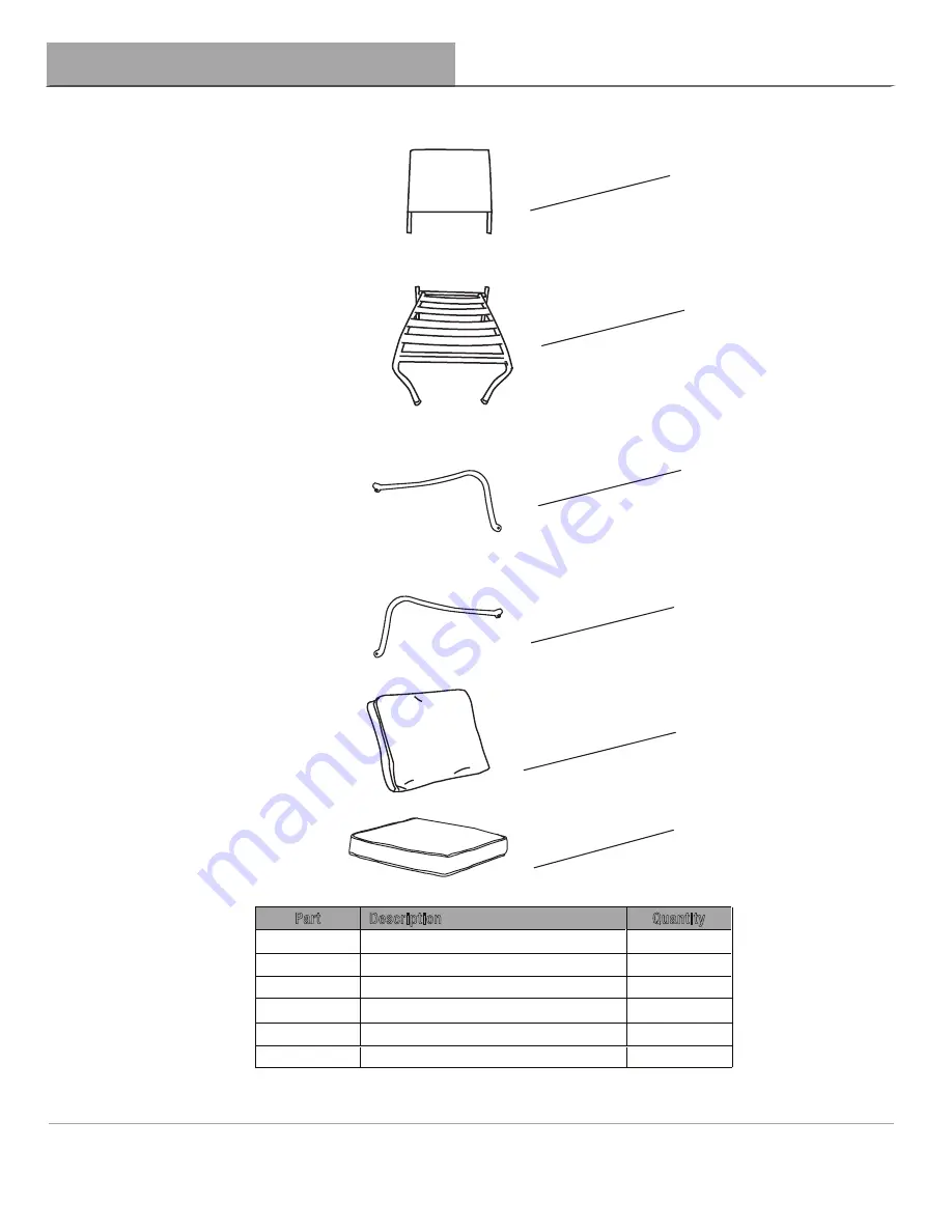 HAMPTON BAY PIN OAK D11309-4PC Use And Care Manual Download Page 5