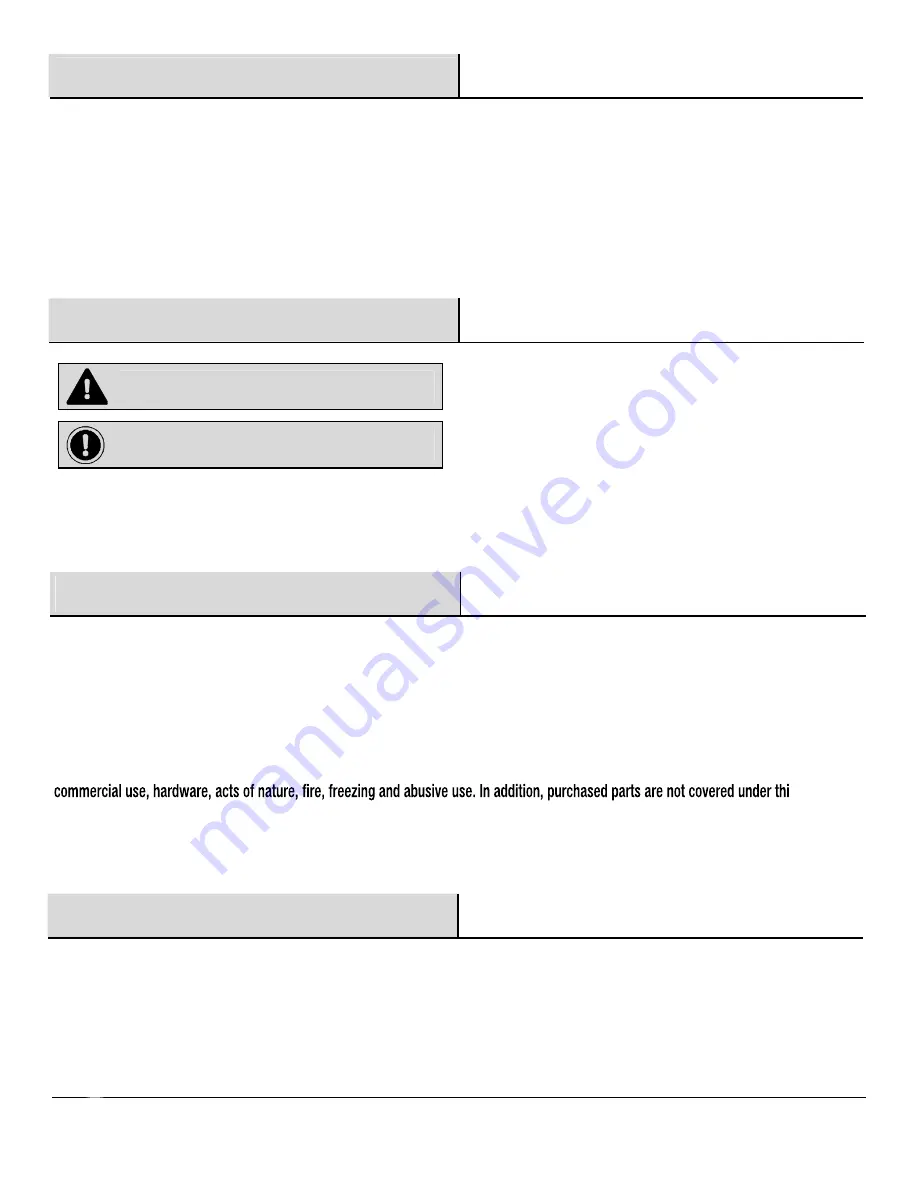 HAMPTON BAY POSADA 153-120-LC-PR Use And Care Manual Download Page 2