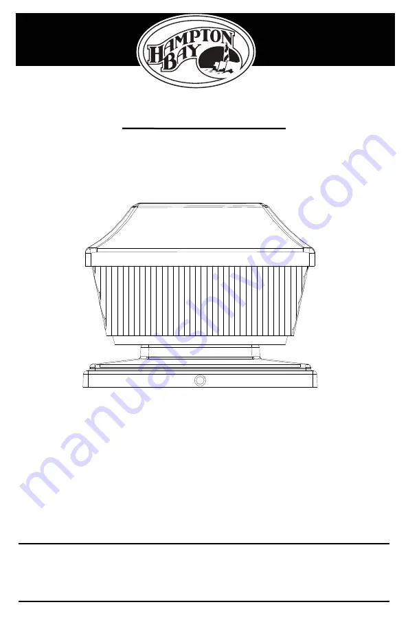 HAMPTON BAY QTP22a-R4-AC-2 Скачать руководство пользователя страница 9