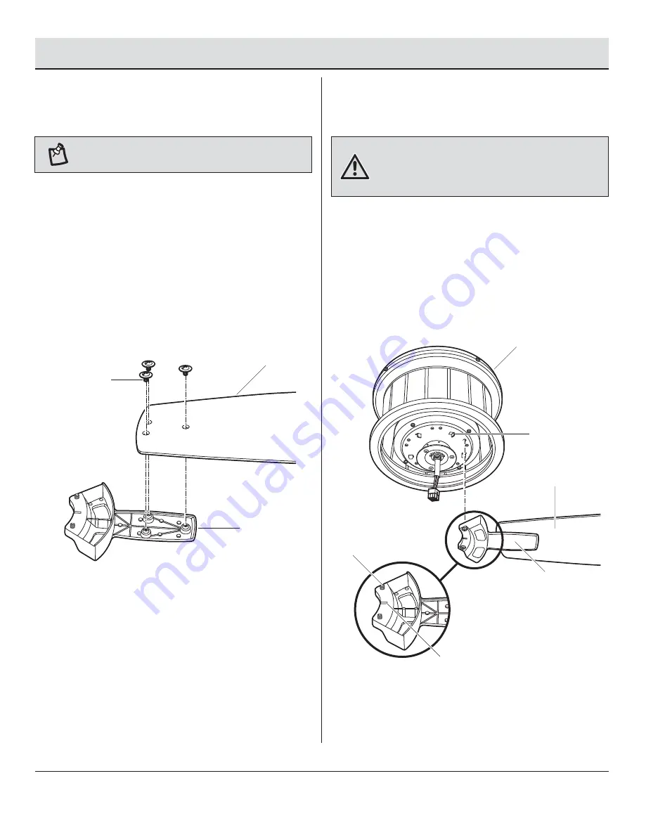 HAMPTON BAY ROANOKE YG216-MWH Use And Care Manual Download Page 12