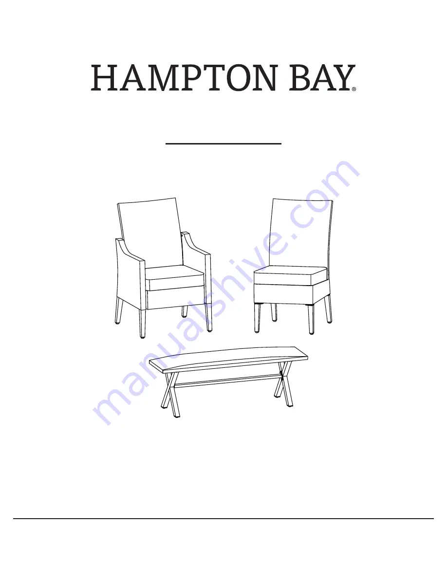 HAMPTON BAY Rock Cliff FTS61341 Use And Care Manual Download Page 8