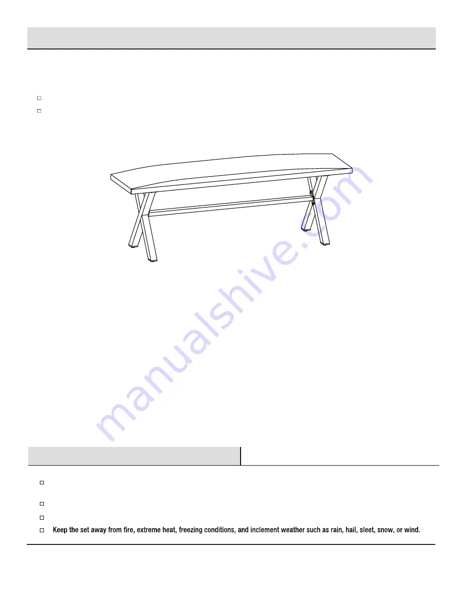 HAMPTON BAY Rock Cliff FTS61341 Use And Care Manual Download Page 19