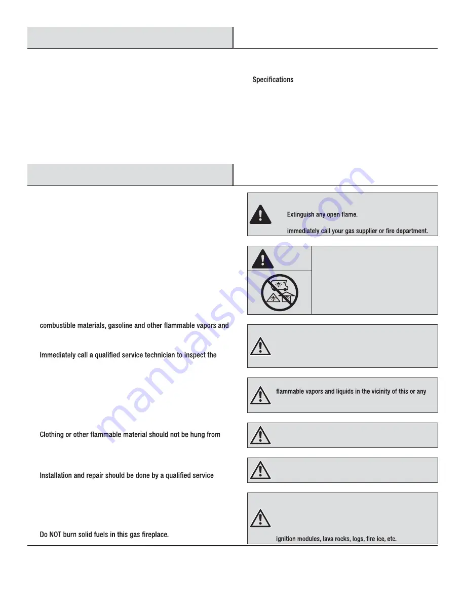 HAMPTON BAY S7-AFL04112 Use And Care Manual Download Page 2