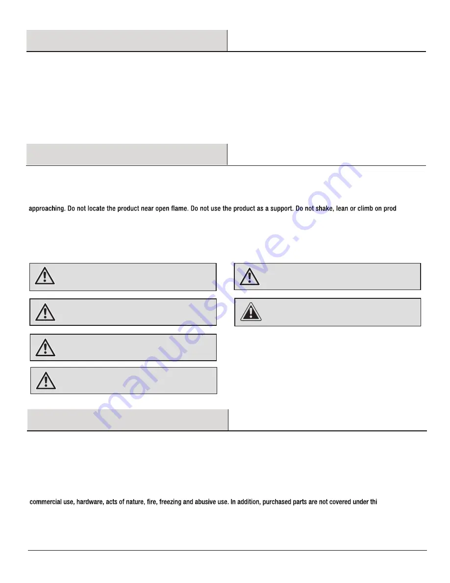 HAMPTON BAY STATESVILLE FCA70357DS-ST-2 Use And Care Manual Download Page 2