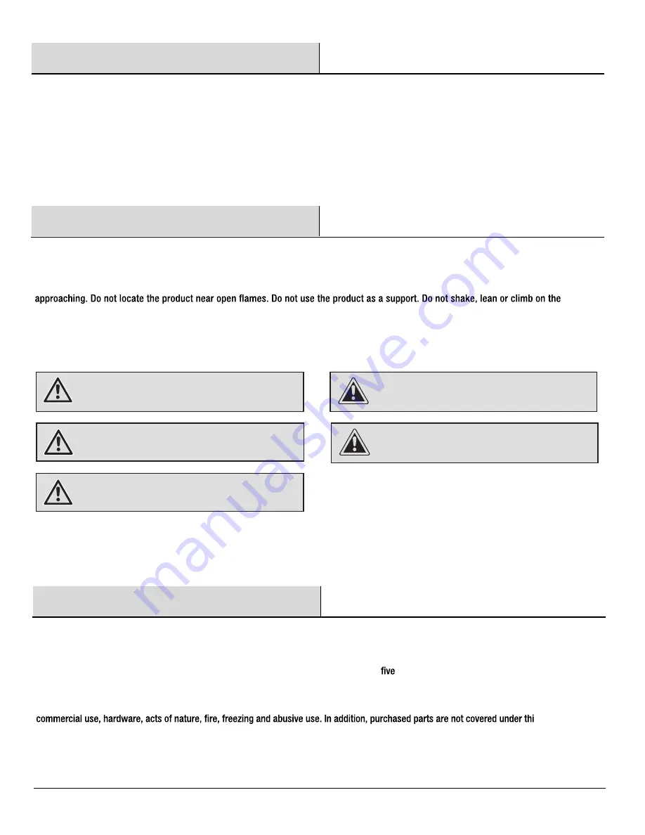 HAMPTON BAY STATESVILLE FCM70366CS-2PK Use And Care Manual Download Page 2