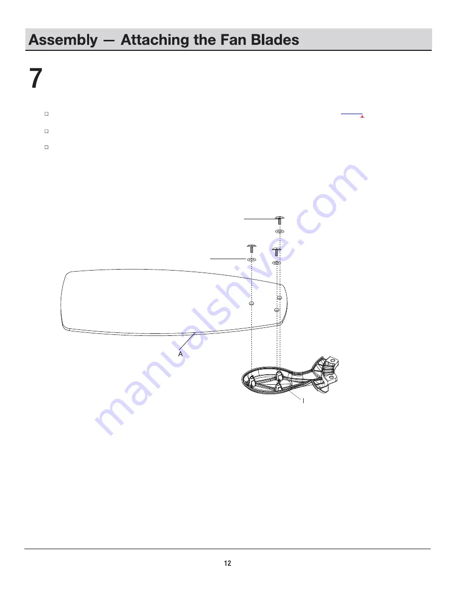 HAMPTON BAY SW19129-A ORB Use And Care Manual Download Page 12