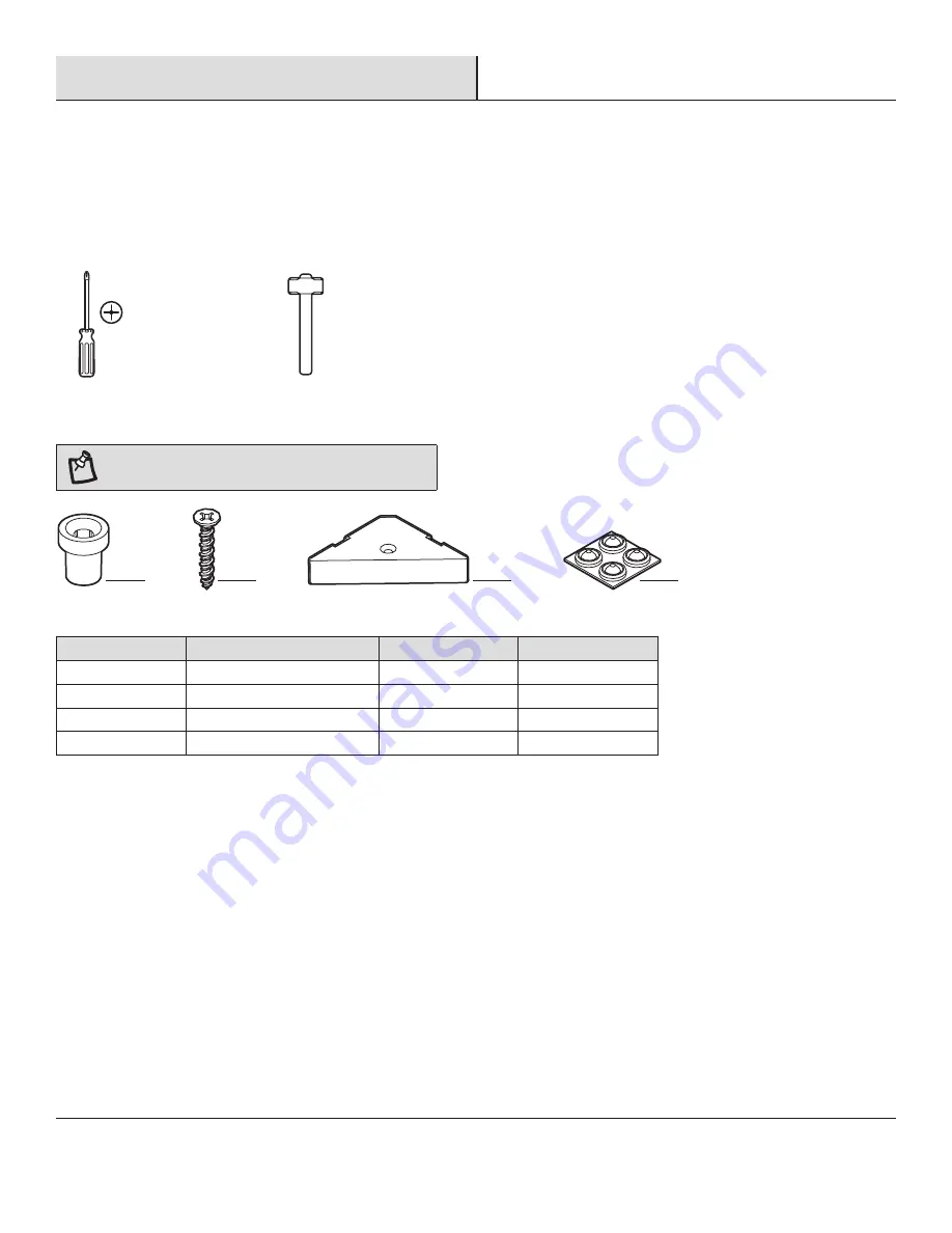 HAMPTON BAY VSB24 Use And Care Manual Download Page 3