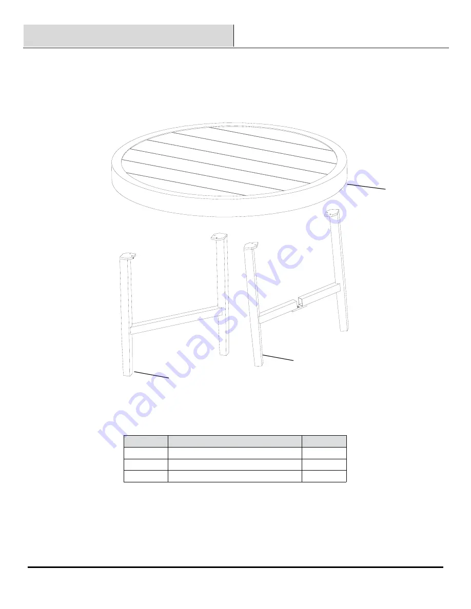 HAMPTON BAY WOODBURY D9127-3PC-BISTRO Скачать руководство пользователя страница 11