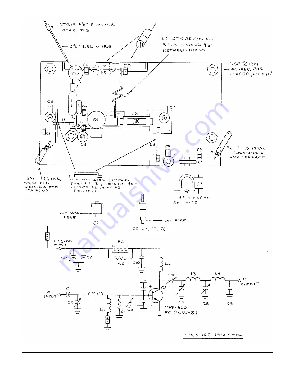 HAMTRONICS LPA 4-10R Скачать руководство пользователя страница 4