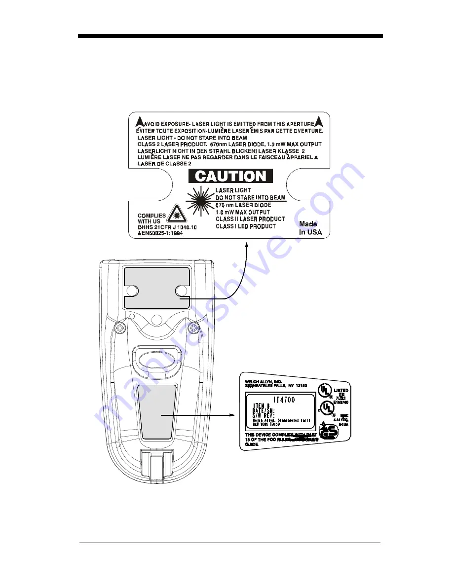 Hand Held Products IMAGETEAM 4400 Скачать руководство пользователя страница 16