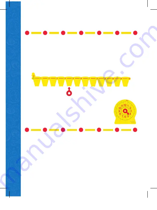 hand2mind Number Line Clock Activity Manual Download Page 16