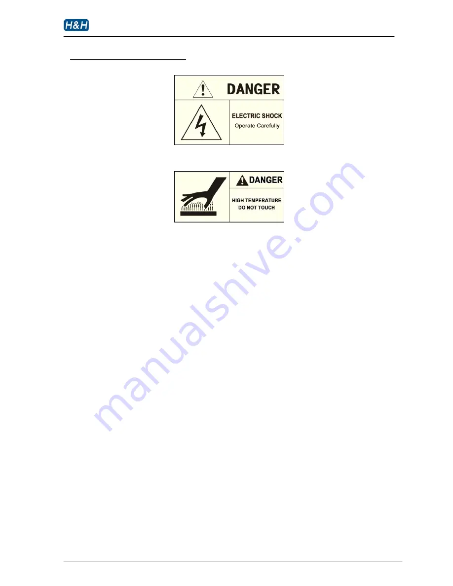 H&H CS-684 Operation Manual Download Page 4