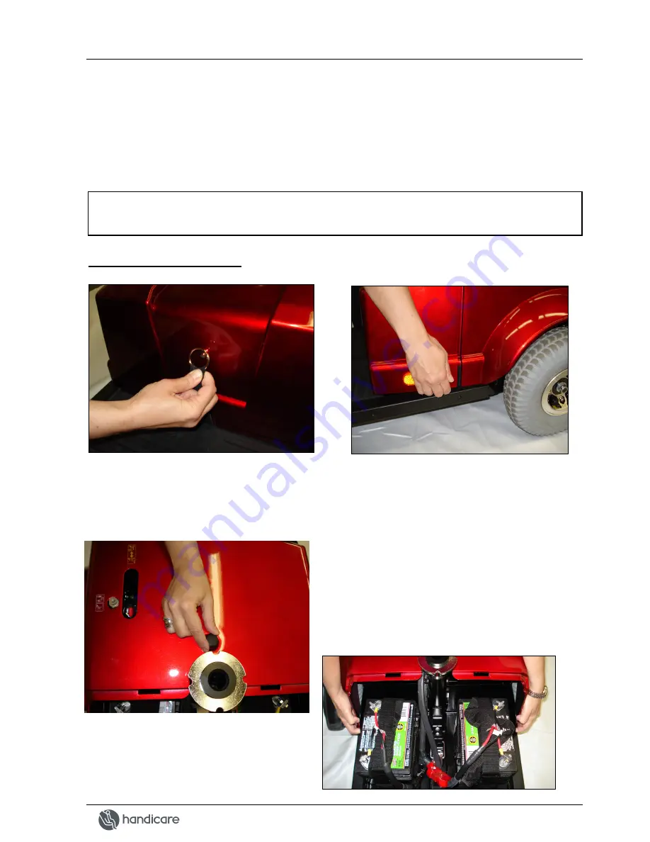 Handicare Fortress 1700DT Owner'S Manual Download Page 35