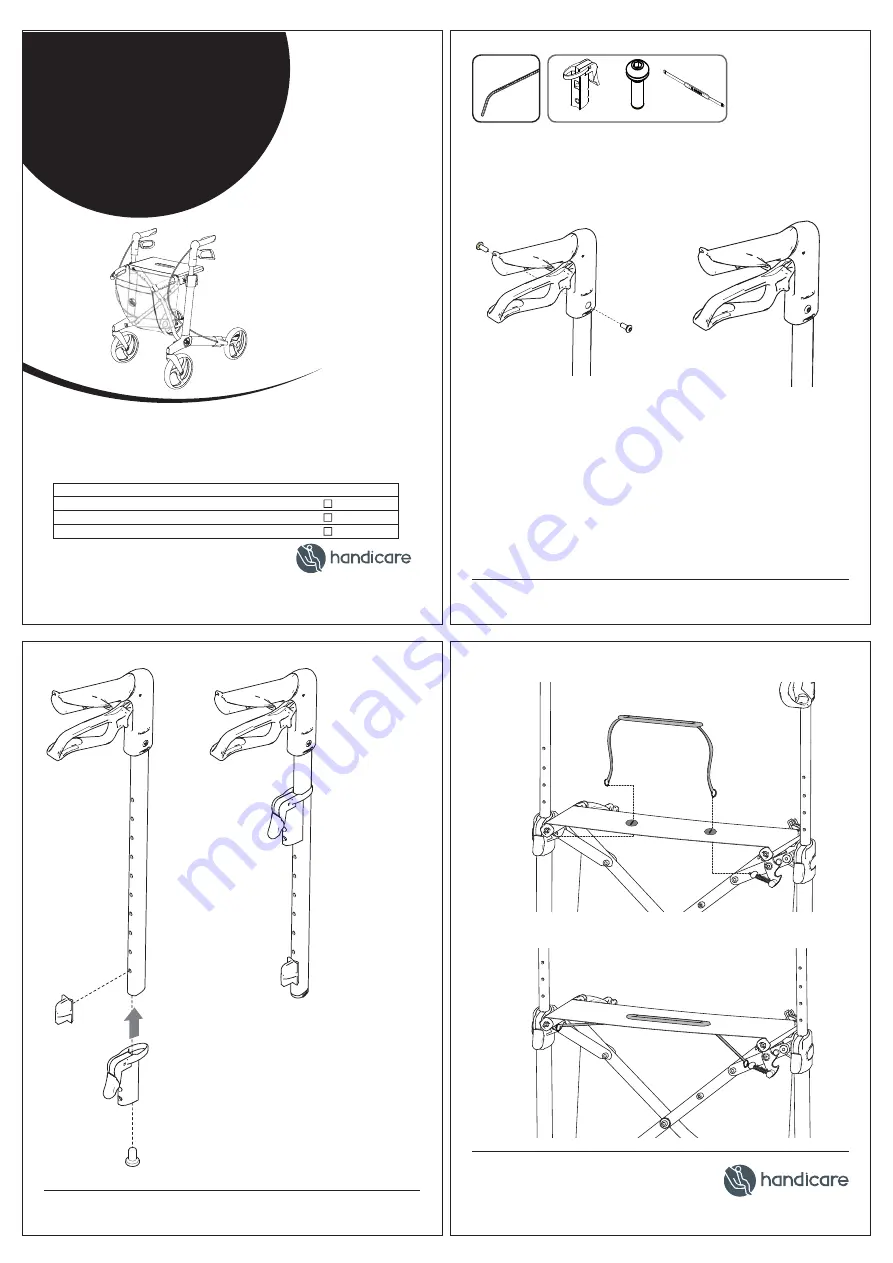 Handicare Gemino 30 S Assembly Instructions Manual Download Page 34