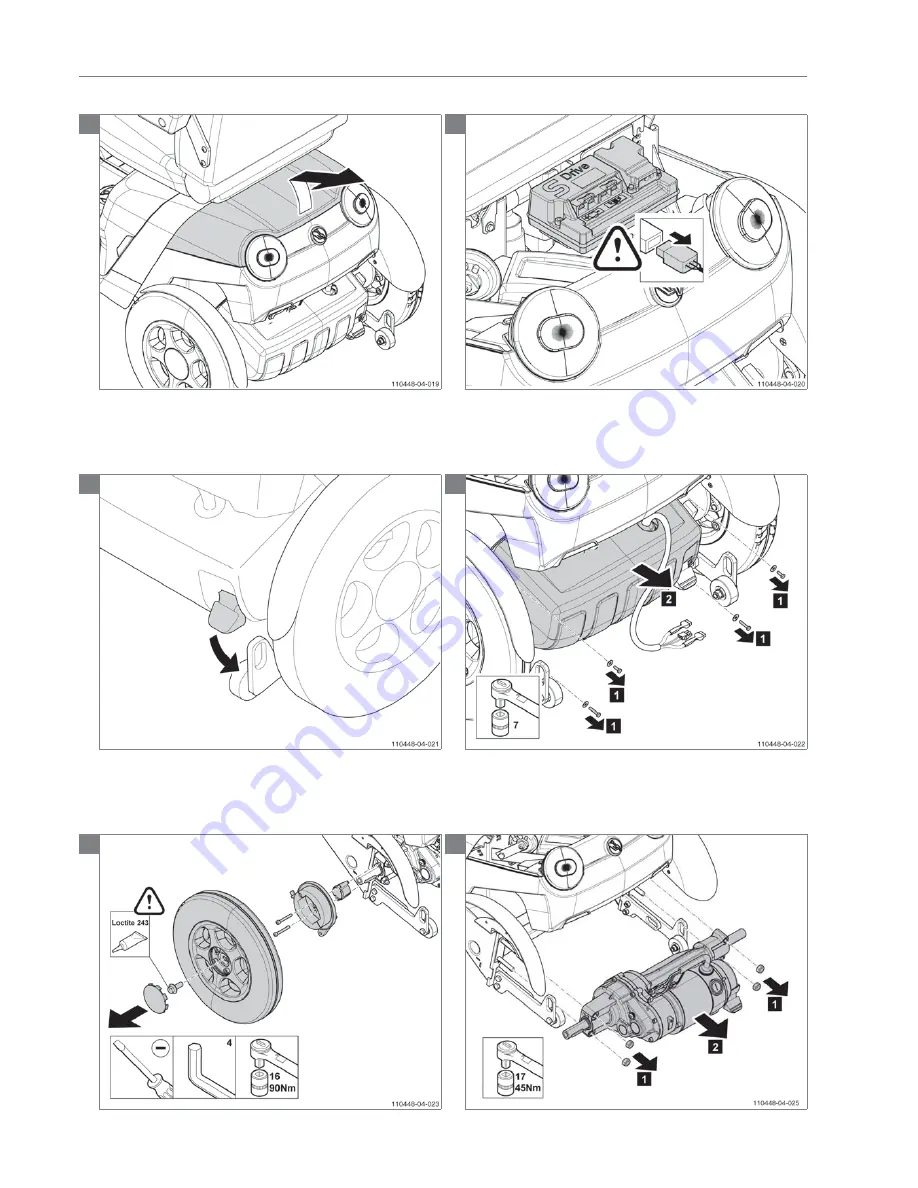 Handicare TROPHY 20 Service Manual Download Page 52