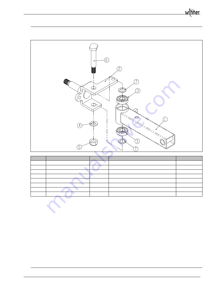 Handicare WINNER 2004 Service Manual Download Page 42