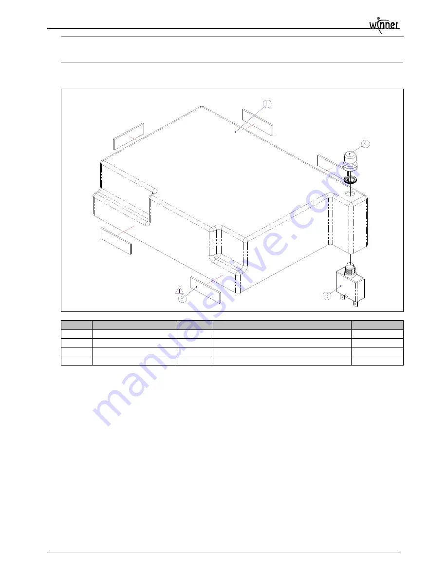 Handicare WINNER 2004 Service Manual Download Page 58