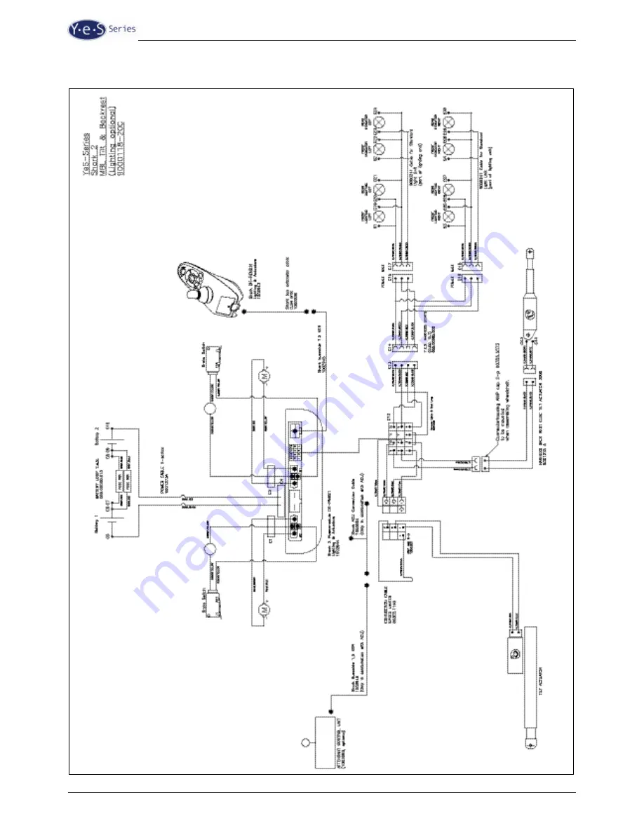 Handicare Yes-Series Service Manual Download Page 45