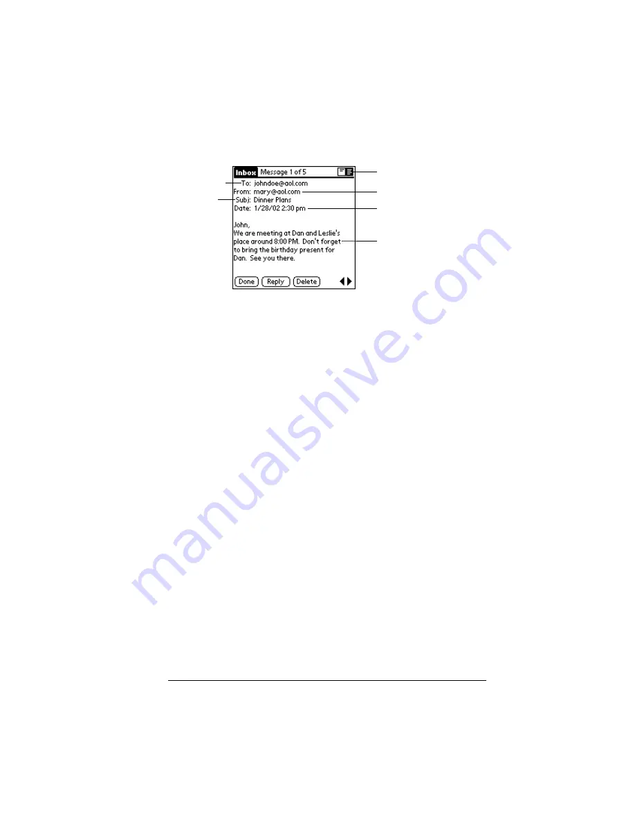 Handspring Visor Visor Deluxe Handheld User Manual Download Page 161