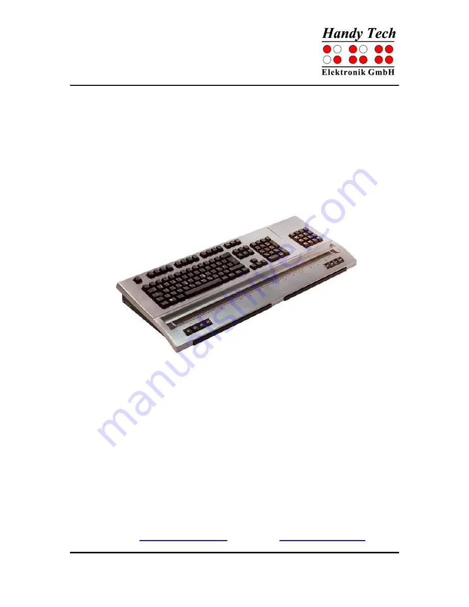 Handy Tech Modular Evolution 84 User Manual Download Page 1