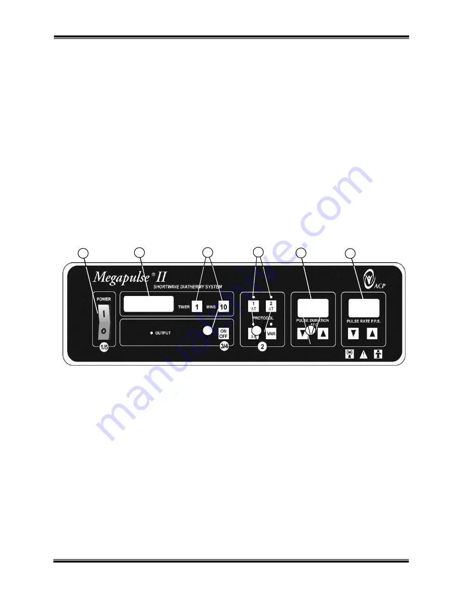 Hanger ACP MEGAPULSE II User Manual Download Page 18