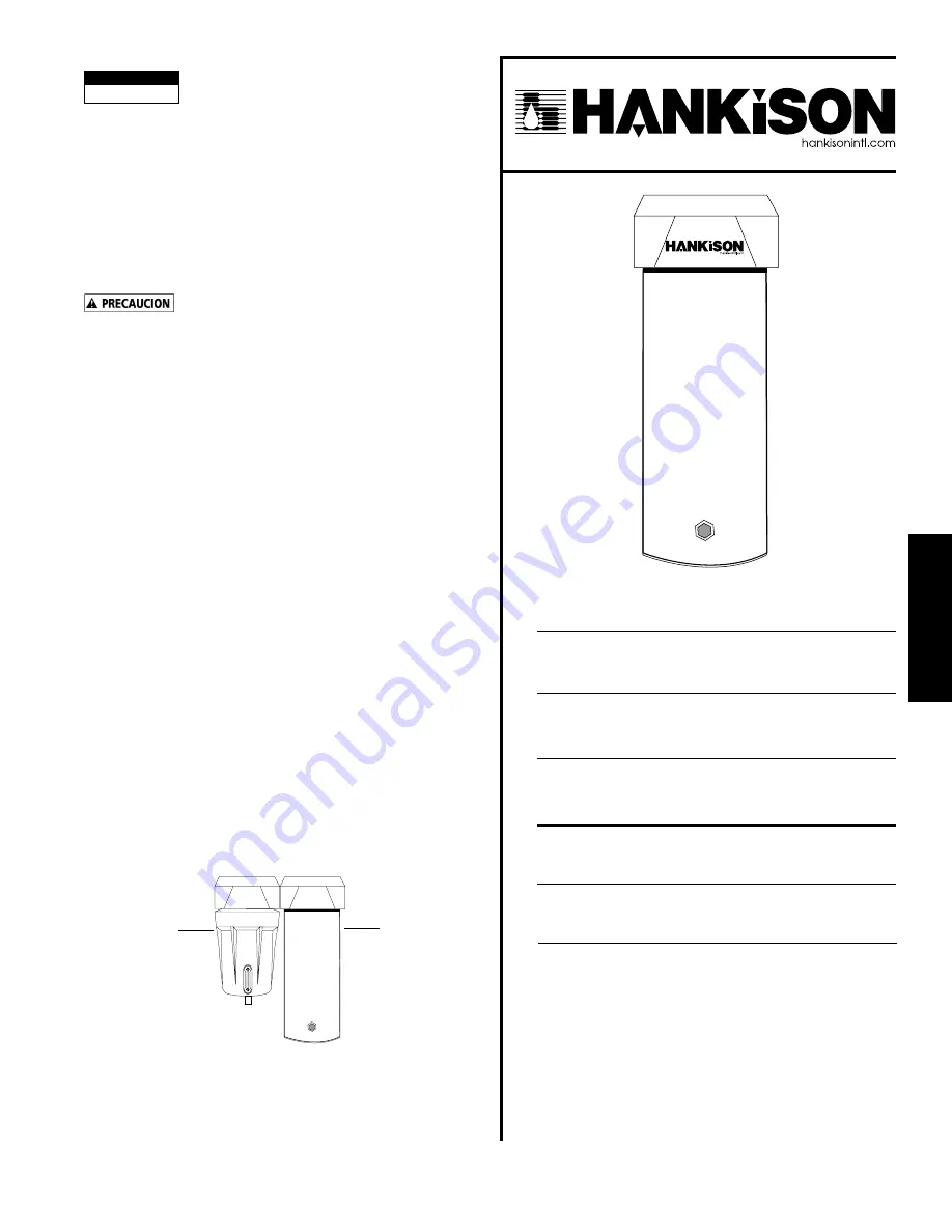 HANKISON HDF1 Instruction Manual Download Page 5