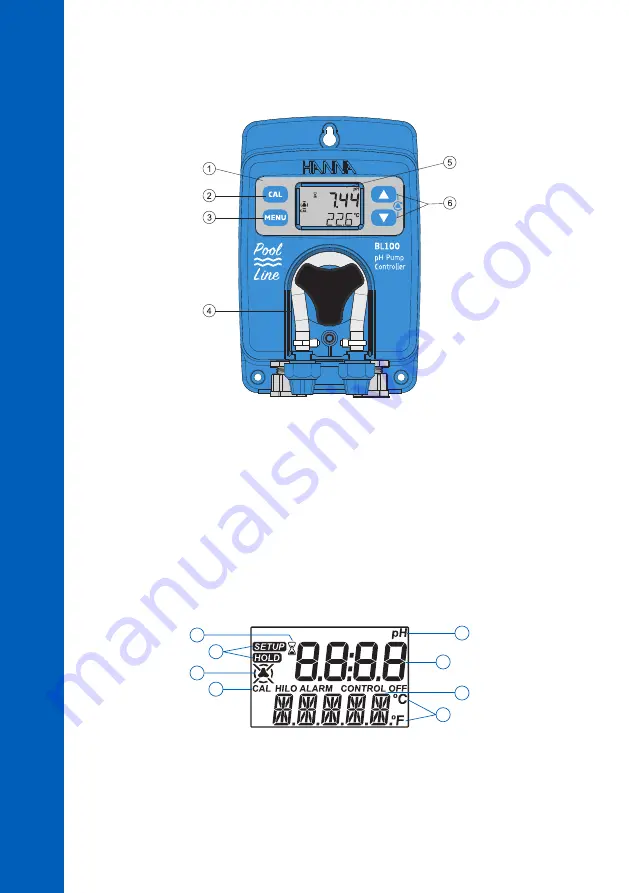 Hanna Instruments BL100 Series Скачать руководство пользователя страница 12