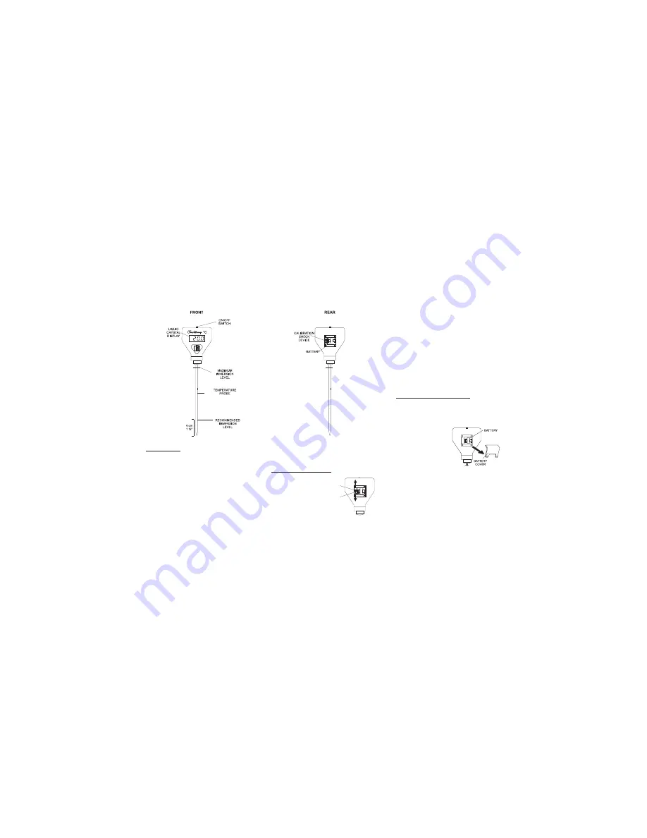 Hanna Instruments Checktemp series Instruction Manual Download Page 2