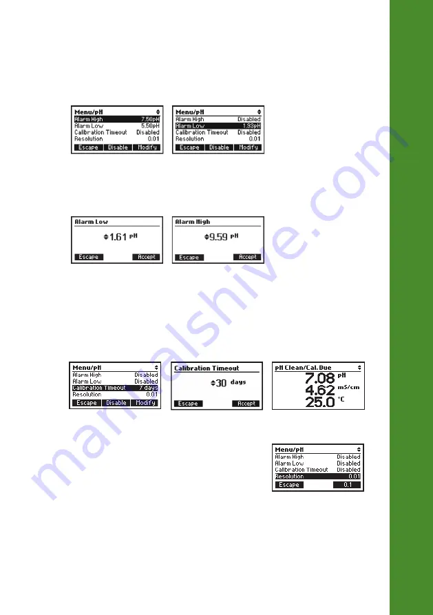 Hanna Instruments GROLINE HI981421 Instruction Manual Download Page 27