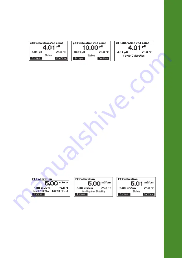 Hanna Instruments GROLINE HI981421 Instruction Manual Download Page 35