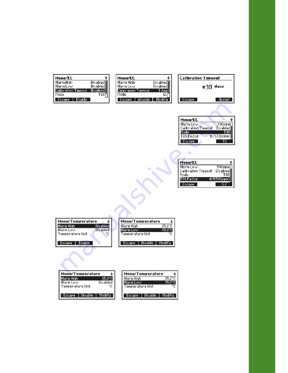 Hanna Instruments GROLINE MONITOR HI981420 Instruction Manual Download Page 25