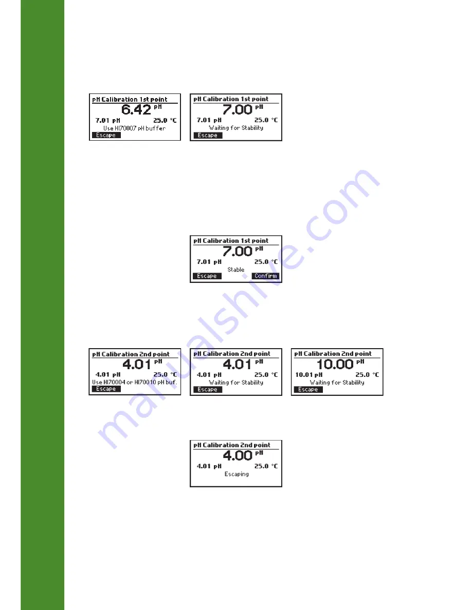 Hanna Instruments GROLINE MONITOR HI981420 Instruction Manual Download Page 30