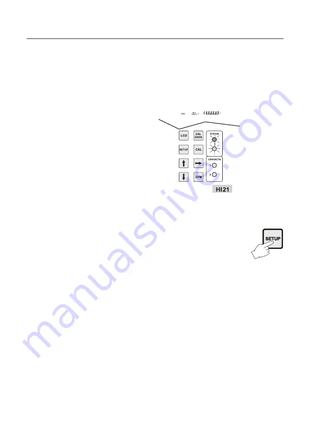 Hanna Instruments HI 21 Series Instruction Manual Download Page 25