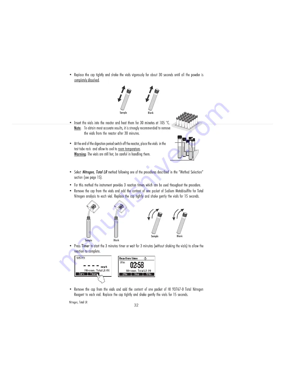 Hanna Instruments HI 83214 Instruction Manual Download Page 32