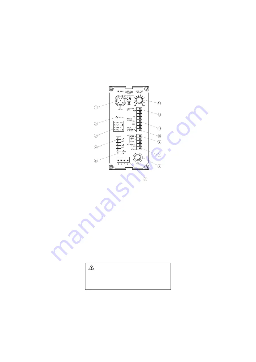 Hanna Instruments HI 8931 Скачать руководство пользователя страница 6