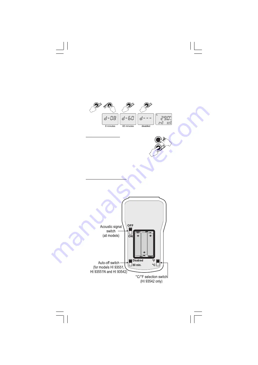 Hanna Instruments HI 93551 Instruction Manual Download Page 12