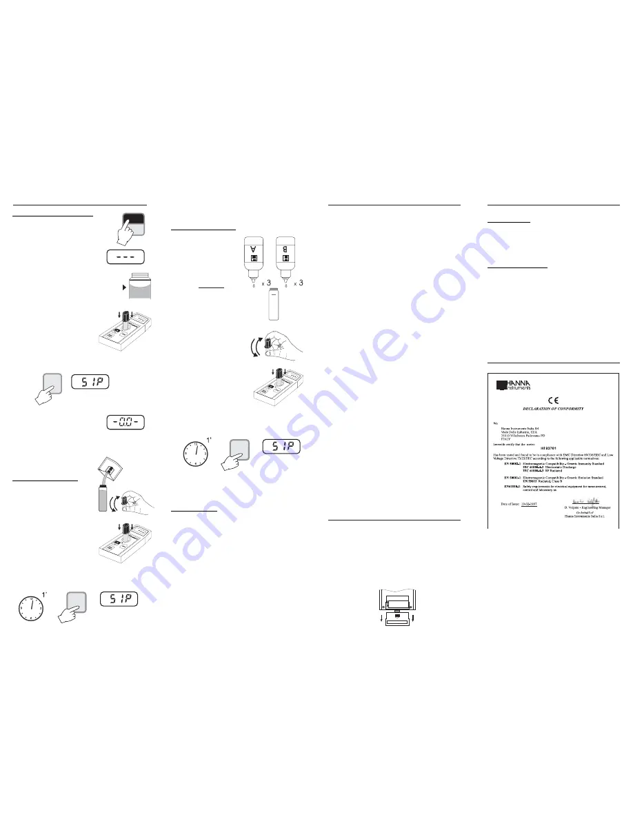 Hanna Instruments HI 93701 Скачать руководство пользователя страница 2