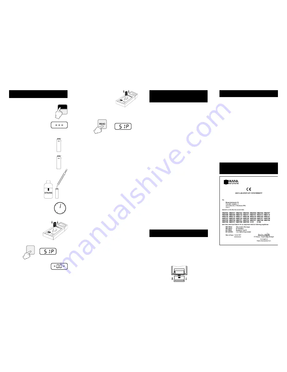 Hanna Instruments HI 93729 Instruction Manual Download Page 2