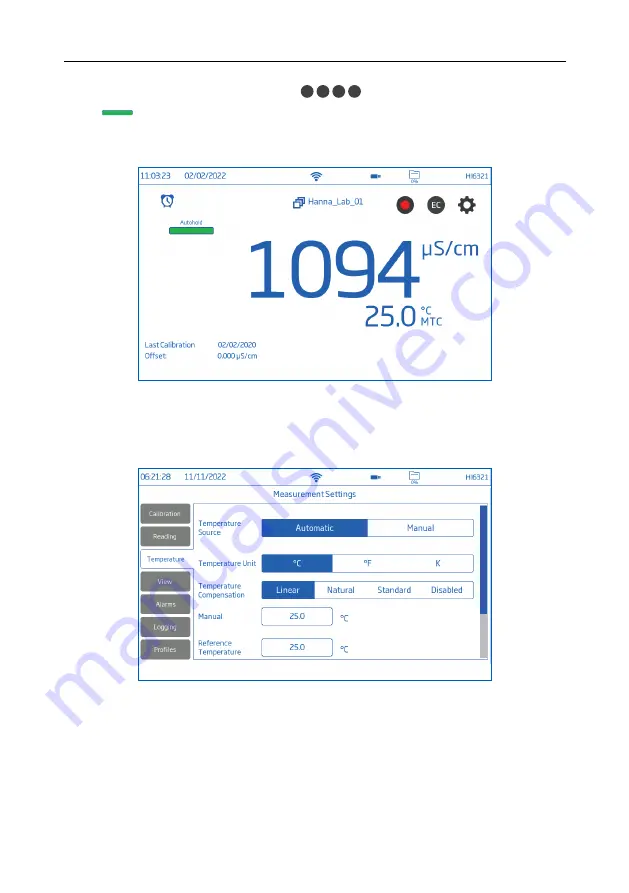 Hanna Instruments HI6321 Instruction Manual Download Page 40