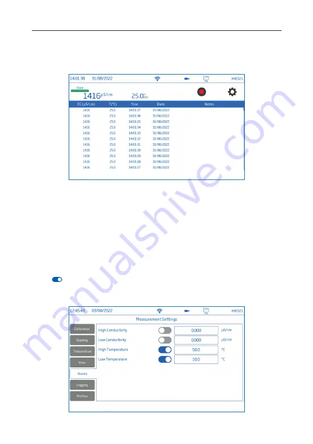 Hanna Instruments HI6321 Instruction Manual Download Page 45