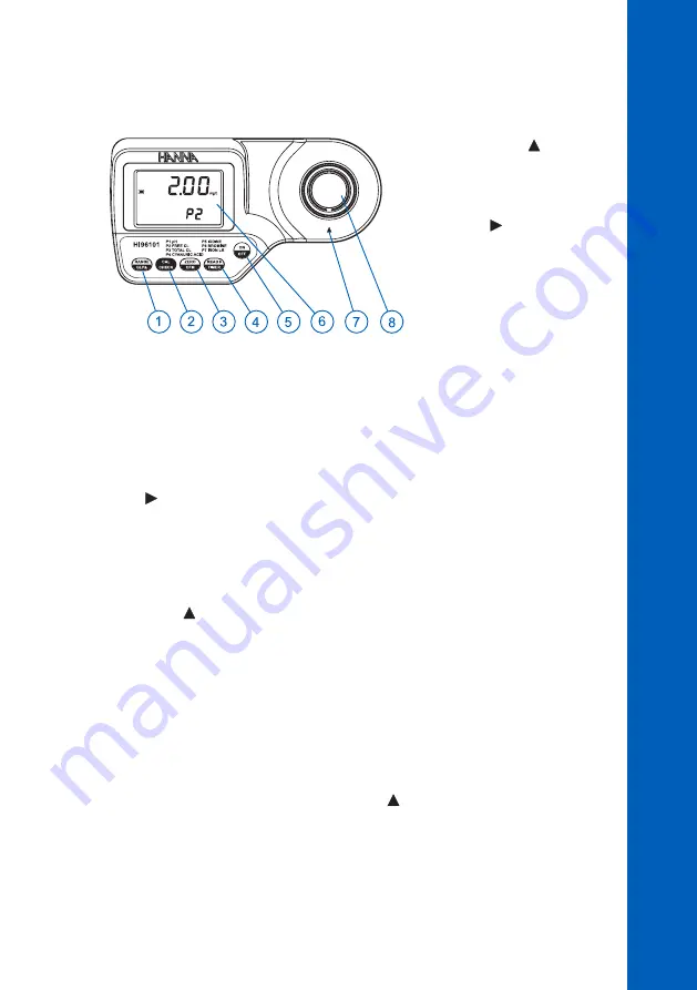 Hanna Instruments HI96101C Instruction Manual Download Page 11