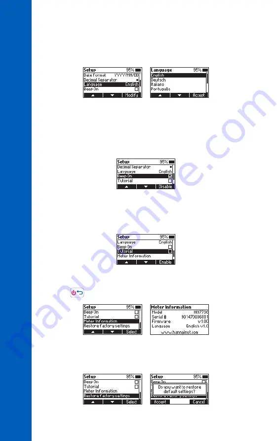 Hanna Instruments HI97736 Instruction Manual Download Page 16