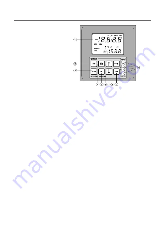 Hanna Instruments mV 600 Series Скачать руководство пользователя страница 6