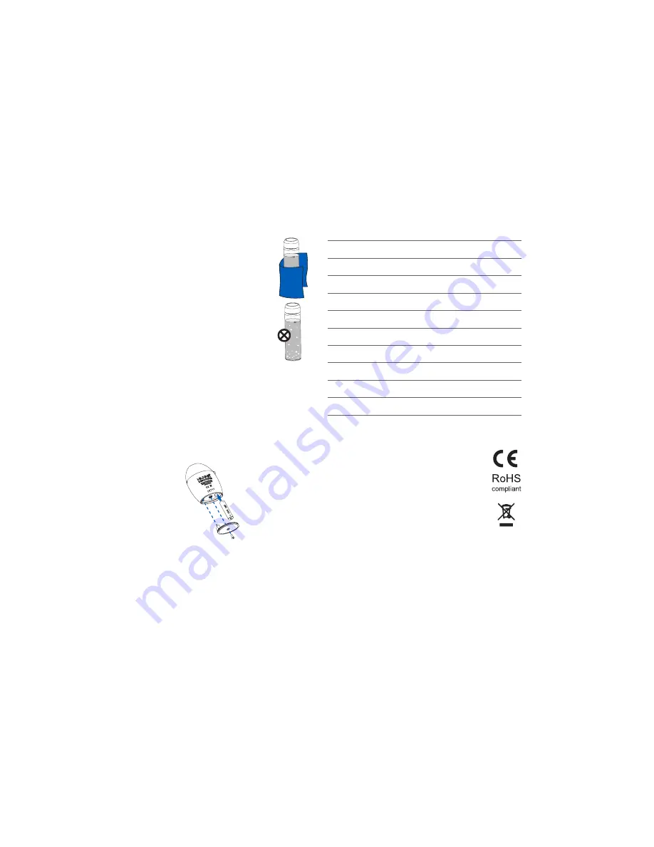 Hanna Instruments Total Chlorine Checker Quick Start Manual Download Page 2