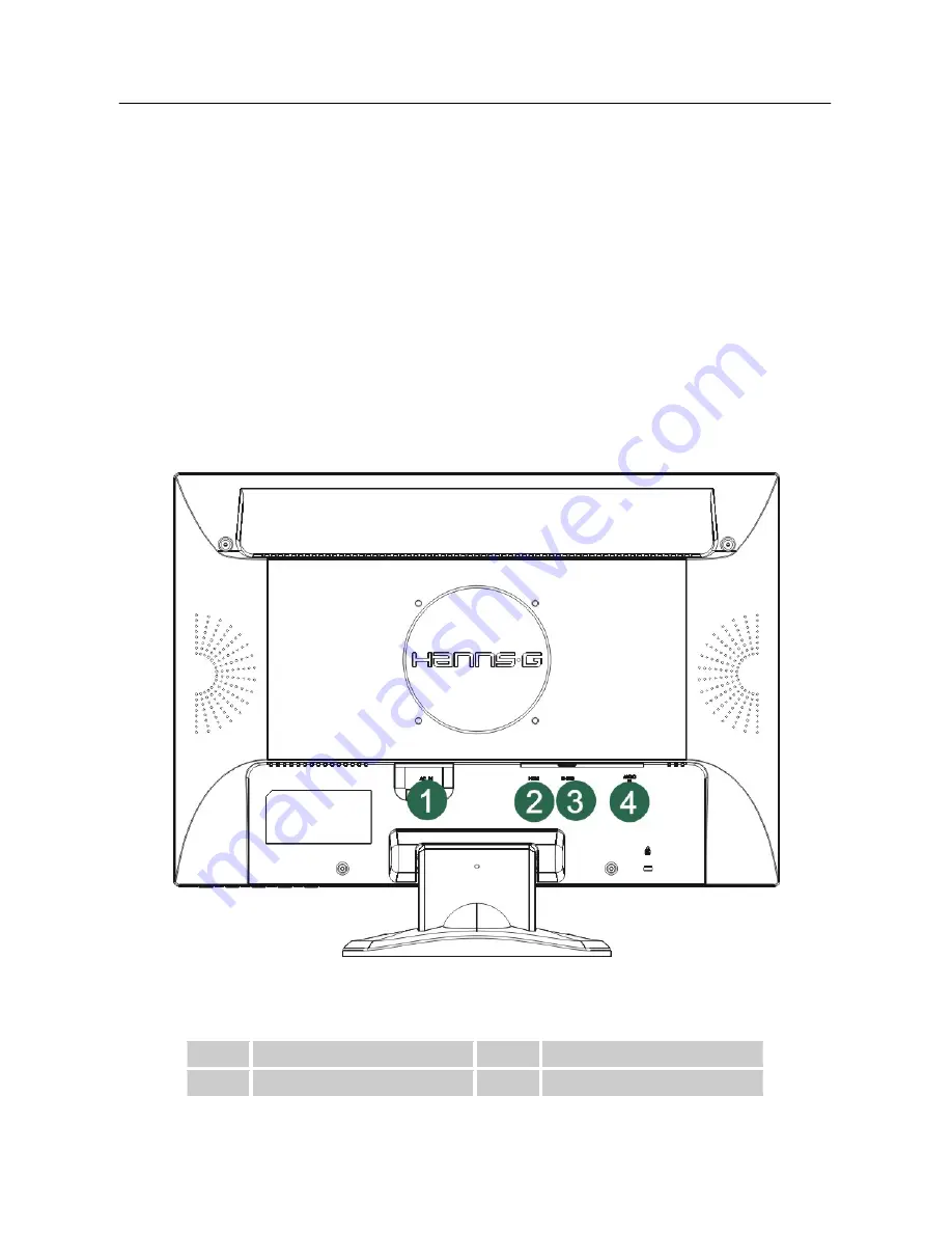 Hanns.G HG216 User Manual Download Page 10