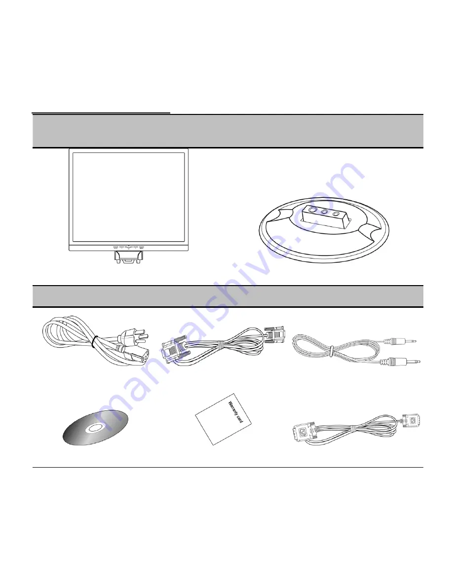 Hanns.G HS191DPB Quick Start Manual Download Page 3