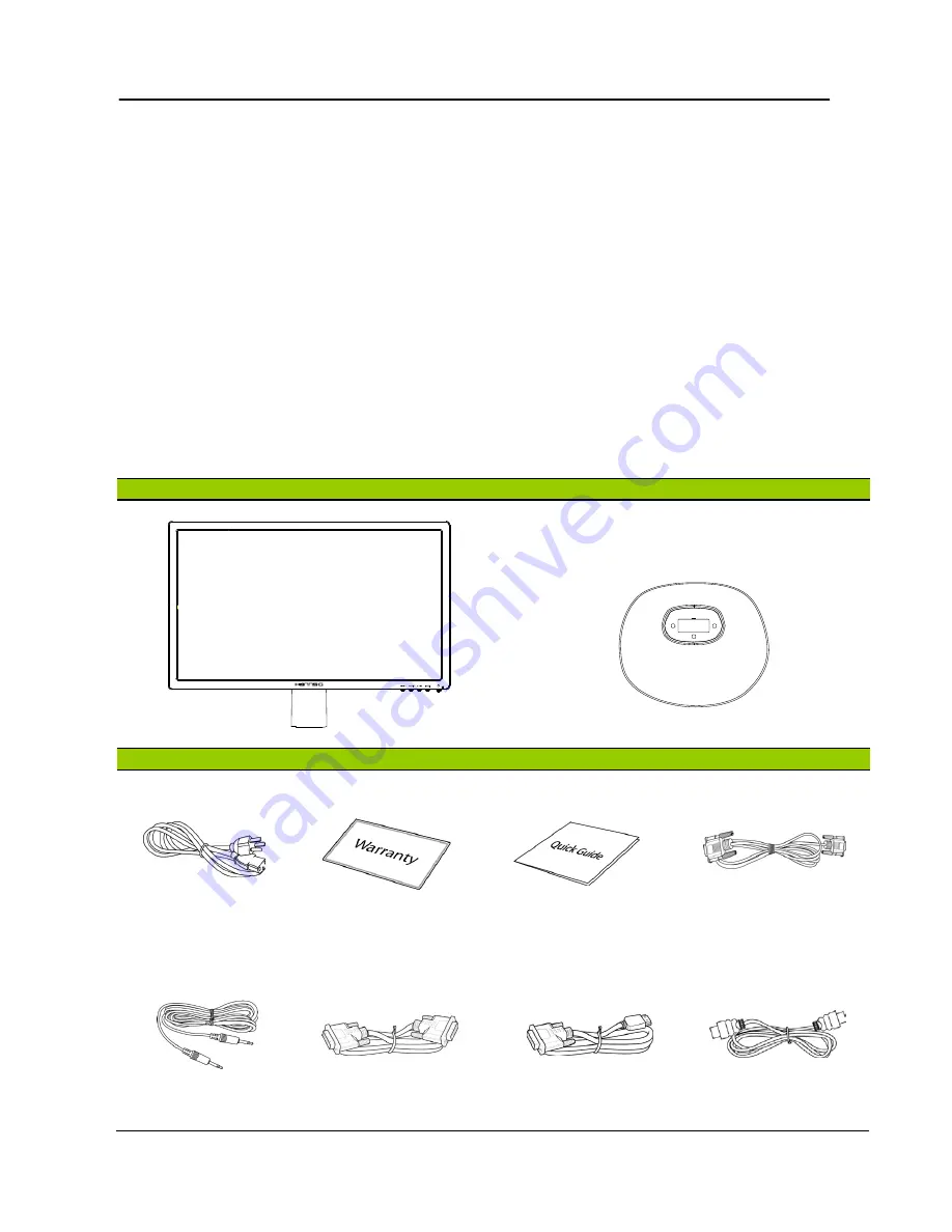 HANNspree Hanns-G HL226 User Manual Download Page 8