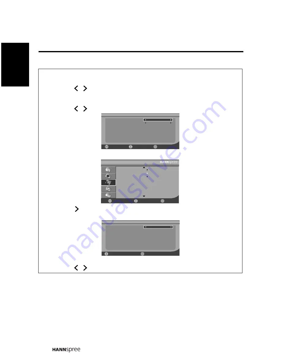 HANNspree Xv-S ST251MAB Скачать руководство пользователя страница 32