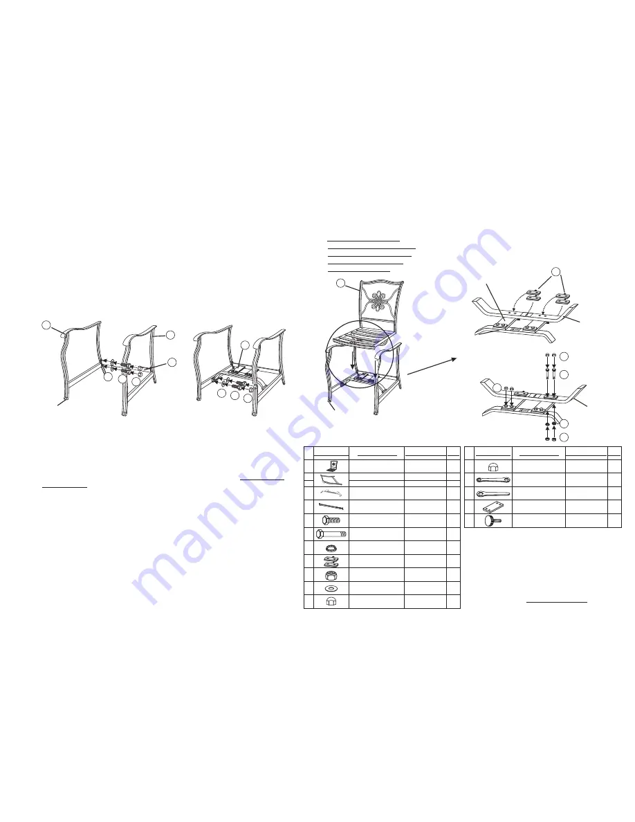 Hanover 99010 Assembly Instructions Manual Download Page 14