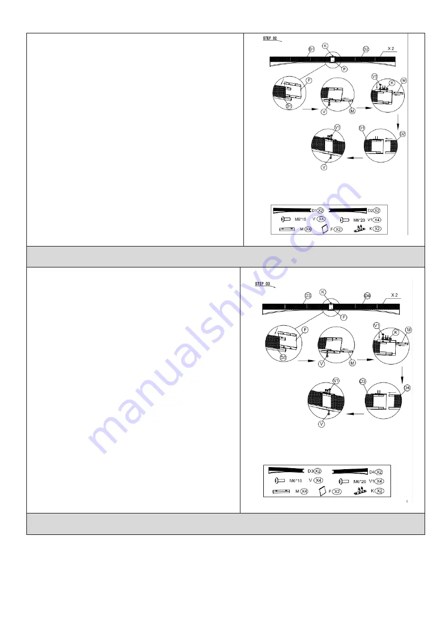 Hanover ASTERGAZ-TAN Assembly Instructions Manual Download Page 7